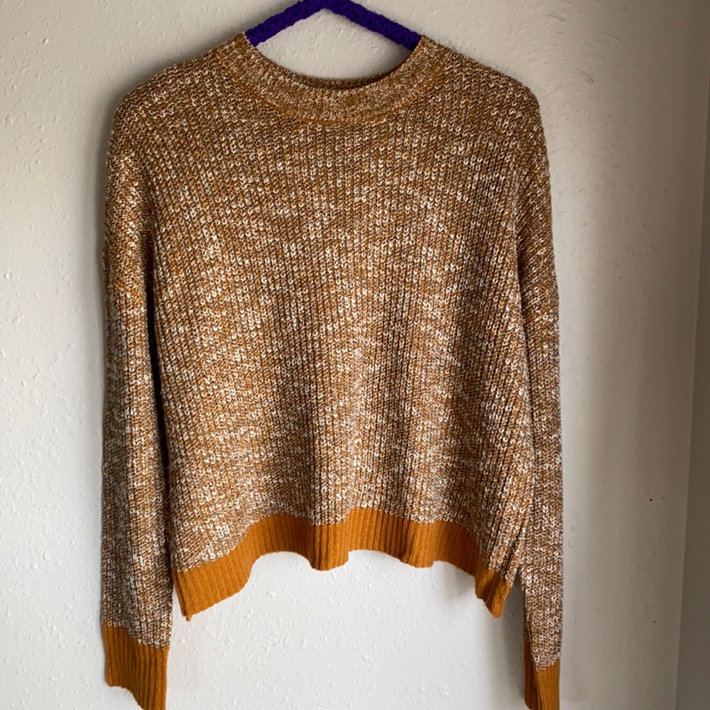 Daytrip pullover sweater with cross-cross open back